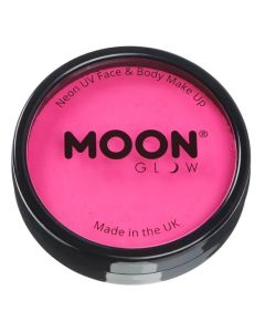 Neon UV Gesichts- und Körperfarbe Pink - 36 g