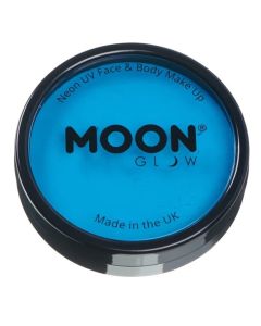 Neon UV Gesichts- und Körperfarbe Blau - 36 g