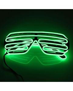 LED Brille Grün