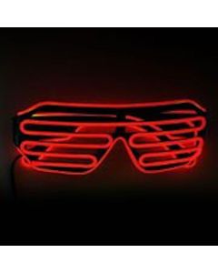 LED Brille Rot