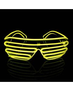 LED Brille Gelb