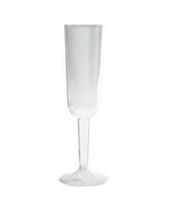 Champagnerglas Plastik Transparent - 4 Stk., 198 ml