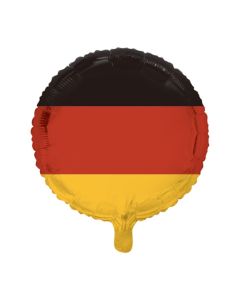 Deutschland Folienballon Rund - 45 cm