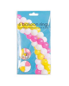 Ballonringe 6x - 3 cm