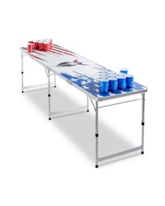 Bier Pong Tisch - USA Motiv