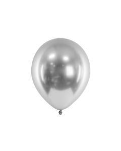 Luftballon silber 10x - 30 cm