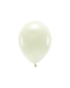 Cremefarbige Luftballons 10x - 30 cm
