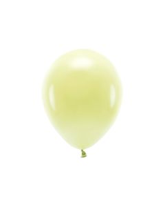 Hellgelbe Luftballons 10x - 30 cm