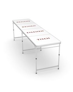 CUSTOM DESIGN - Bier Pong Tisch, 240x60x70 cm