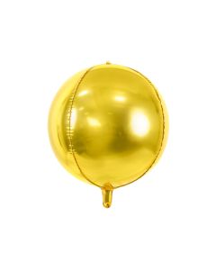 Metallic Gold Folienballon - 40 cm