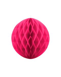 Wabenballon Dunkles Pink - 20cm