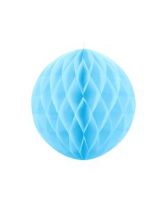 Wabenballon Hellblau - 30 cm