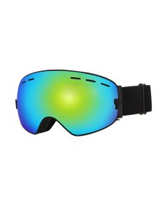 Ski Brille mit blauer Spiegelung