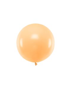 Großer Ballon Pfirsich - 60 cm 