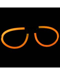 Knæklys briller - Orange