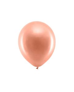 Ballons Metallic Matte Roségold 10x - 23 cm 