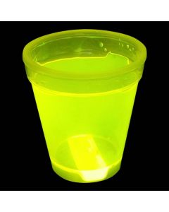 Selbstleuchtender Becher Gelb - 350 ml