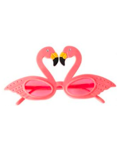 Lustige Sommer-Sonnenbrillen-Flamingo