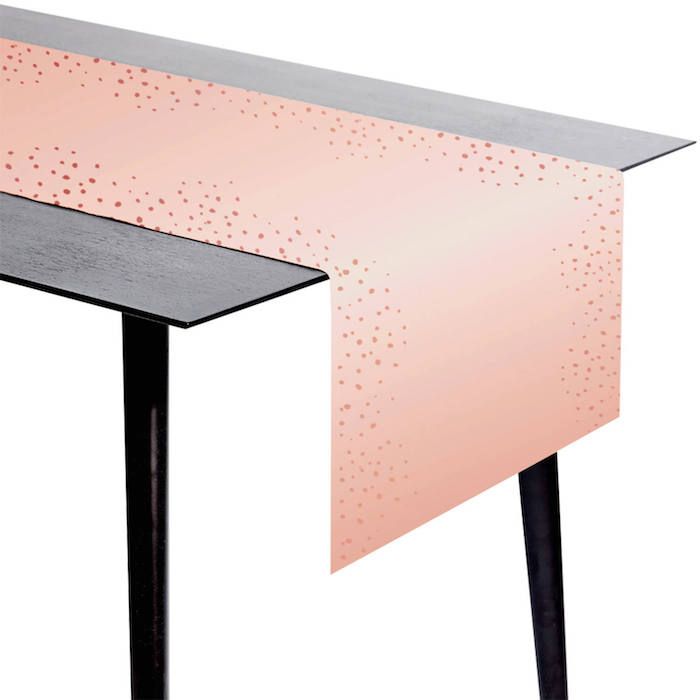 Tischläufer rosa - 240x40 cm