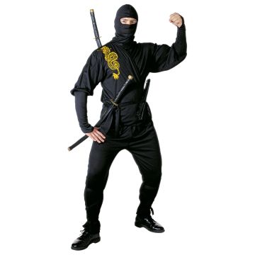 Traditionelles Ninja-Kostüm für Herren