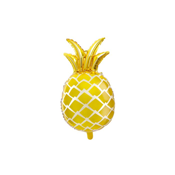 Gold Ananas Folieballon - 63 cm