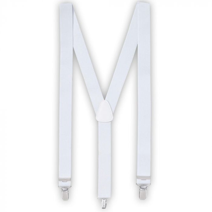 Hosenträger in Weiß