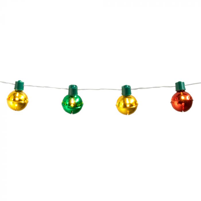 Weihnachtsglocken LED Lichterkette - 140 cm