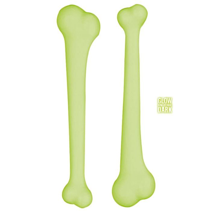 Selvlysende knogle maracas - 2x