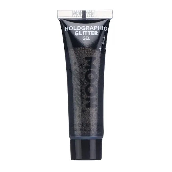 Holografisches Glitzergel Schwarz - 12 ml