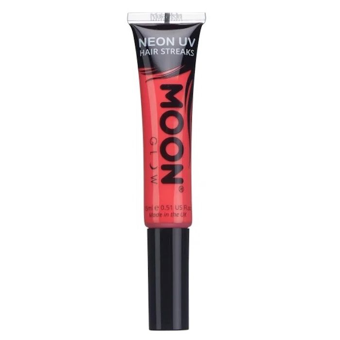 Neon UV Haarfarbe Intense Rot - 15 ml