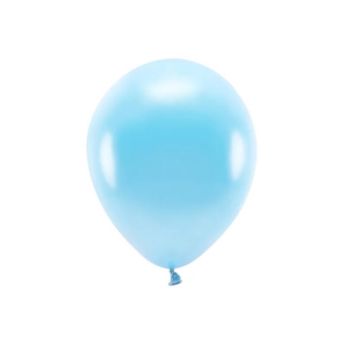 Metallic Hellblau Ballons 100x - 30 cm