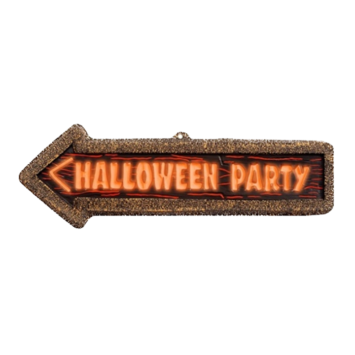 Neon Halloween Schild - 56 x 17 cm