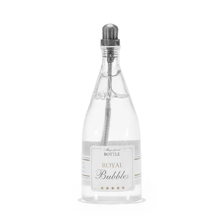 Champagnerflasche Seifenblasen 24x