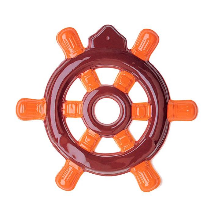 Braunes Kunststoffschiffsrad - Ø 50 cm