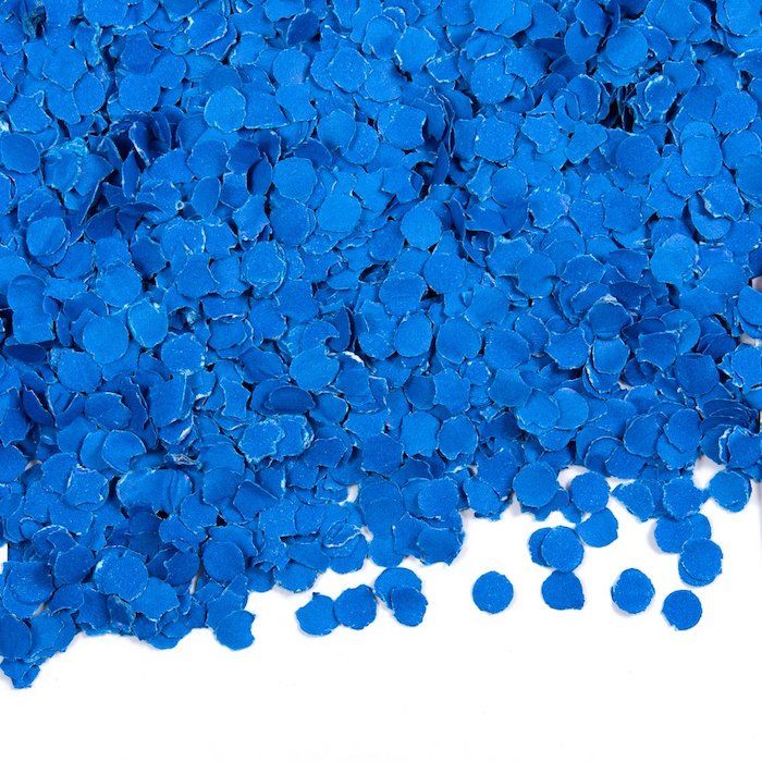 Blaues Papier Konfetti 100g