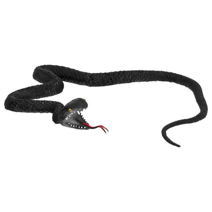 Schwarzer Gummischlauch - 75 cm