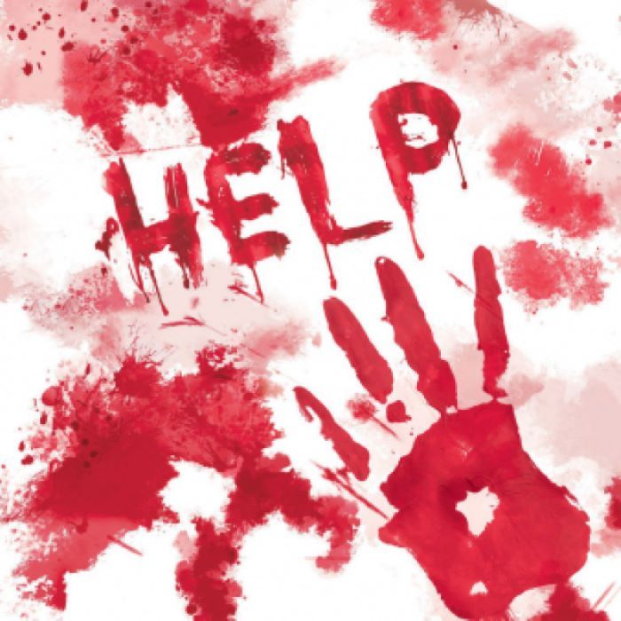 Blutrünstige Halloween-Servietten 20x - 33x33 cm