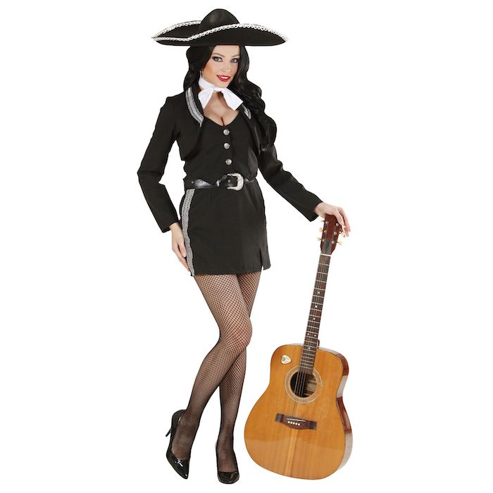 Mariachi-Kostüm Frauen - 4 Teile