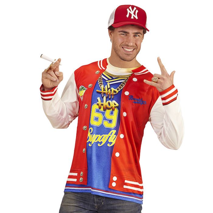 Hip Hop Langarmshirt mit Druck