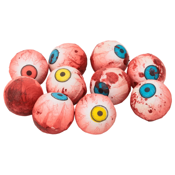 Halloween blodsprængte øjeæbler 10x