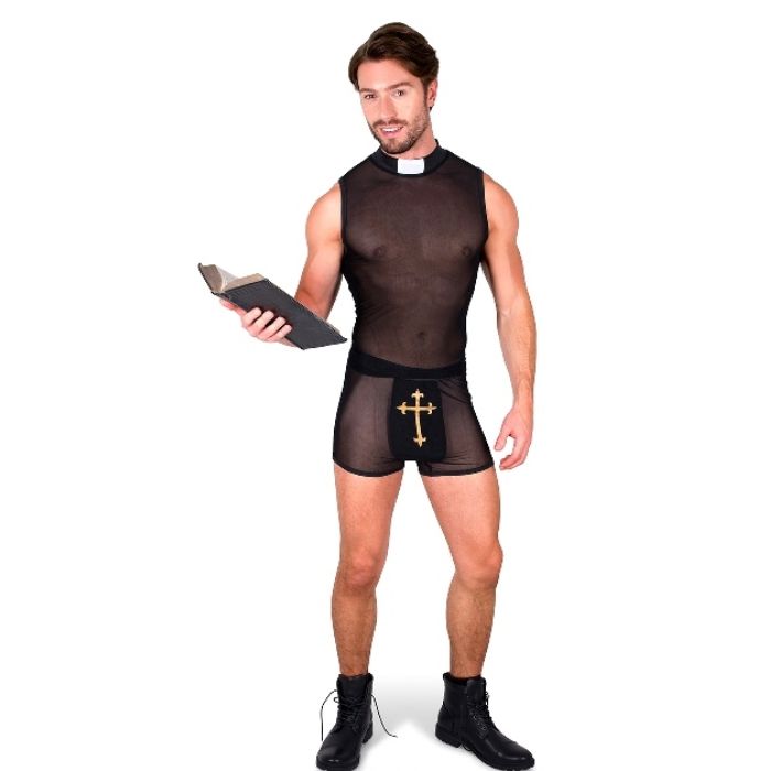 Religiöses Priester-Sünder-Kostüm