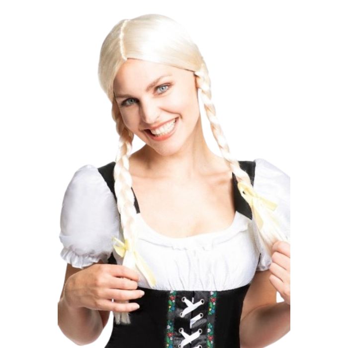 Oktoberfest Perücke blond Heidi Einheitsgröße