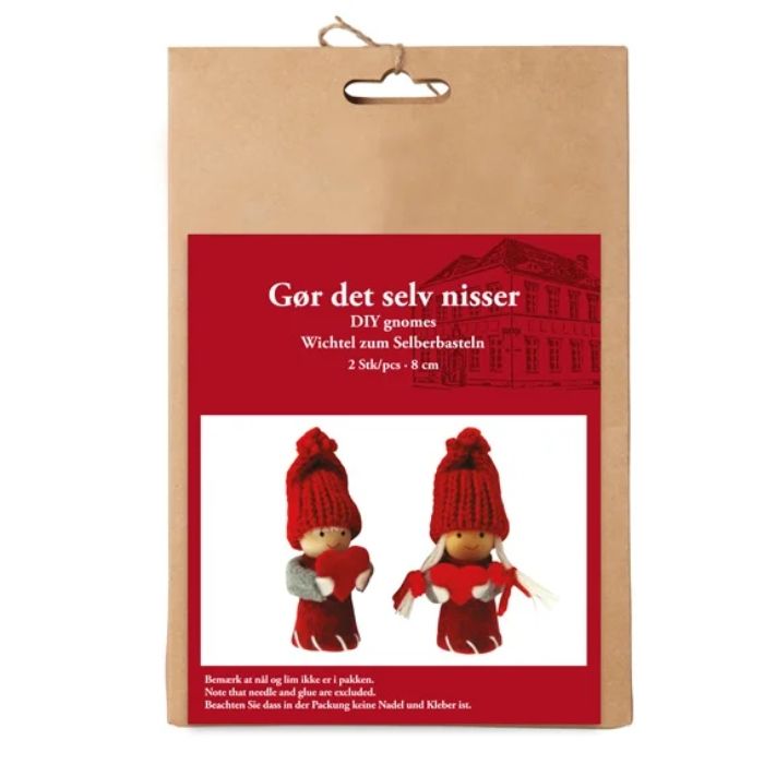 DIY Weihnachtswichtel Junge und Mädchen 2x Das Alte Apothek