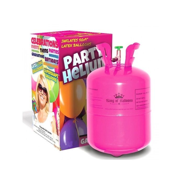 Helium til 20 balloner - 147 liter