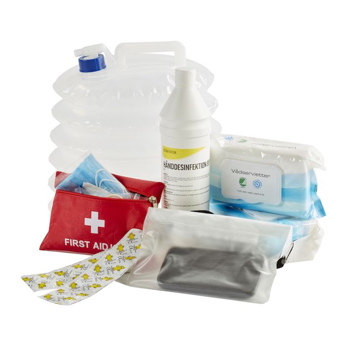 Festival Hygiene Paket - Feuchttücher, Erste-Hilfe-Set etc.