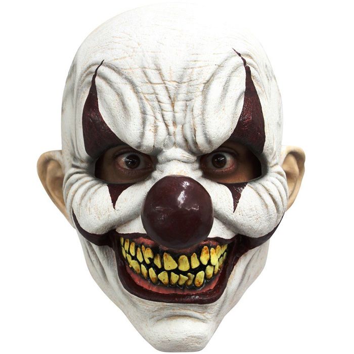 Gruselige Teufel-Clown-Maske