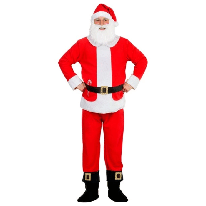 Julemandskostume - 3 dele