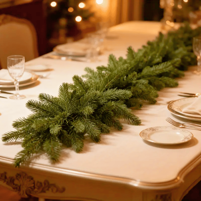 Künstliche Weihnachtsbaum Girlande - 2,7 Meter