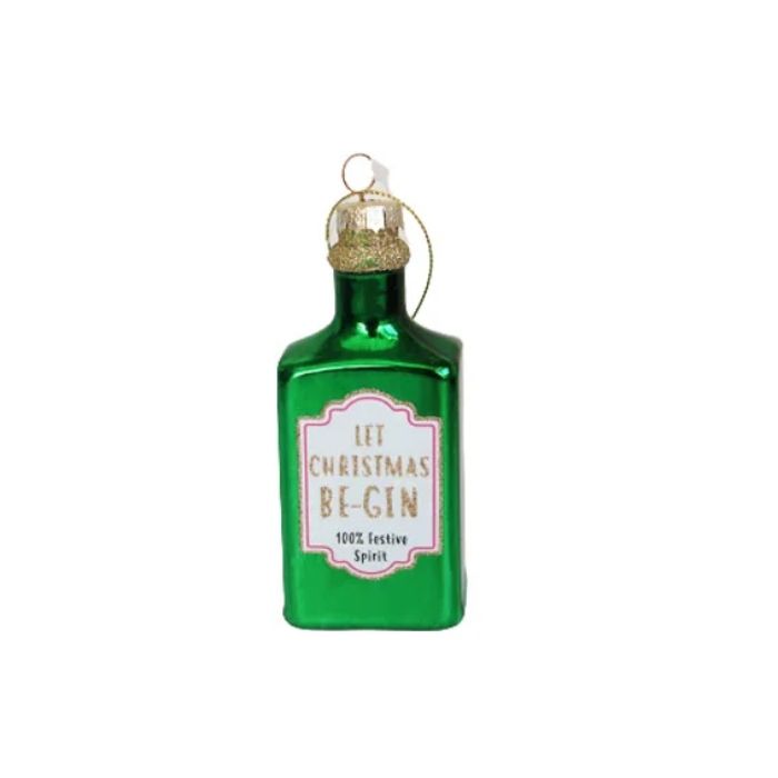 Mini-Flasche-Anhänger für den Weihnachtsbaum Das Alte Apotheken