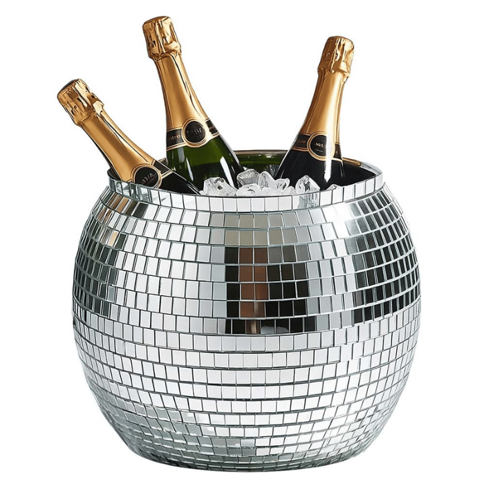 Diskokugle champagnebowle - 11 liter